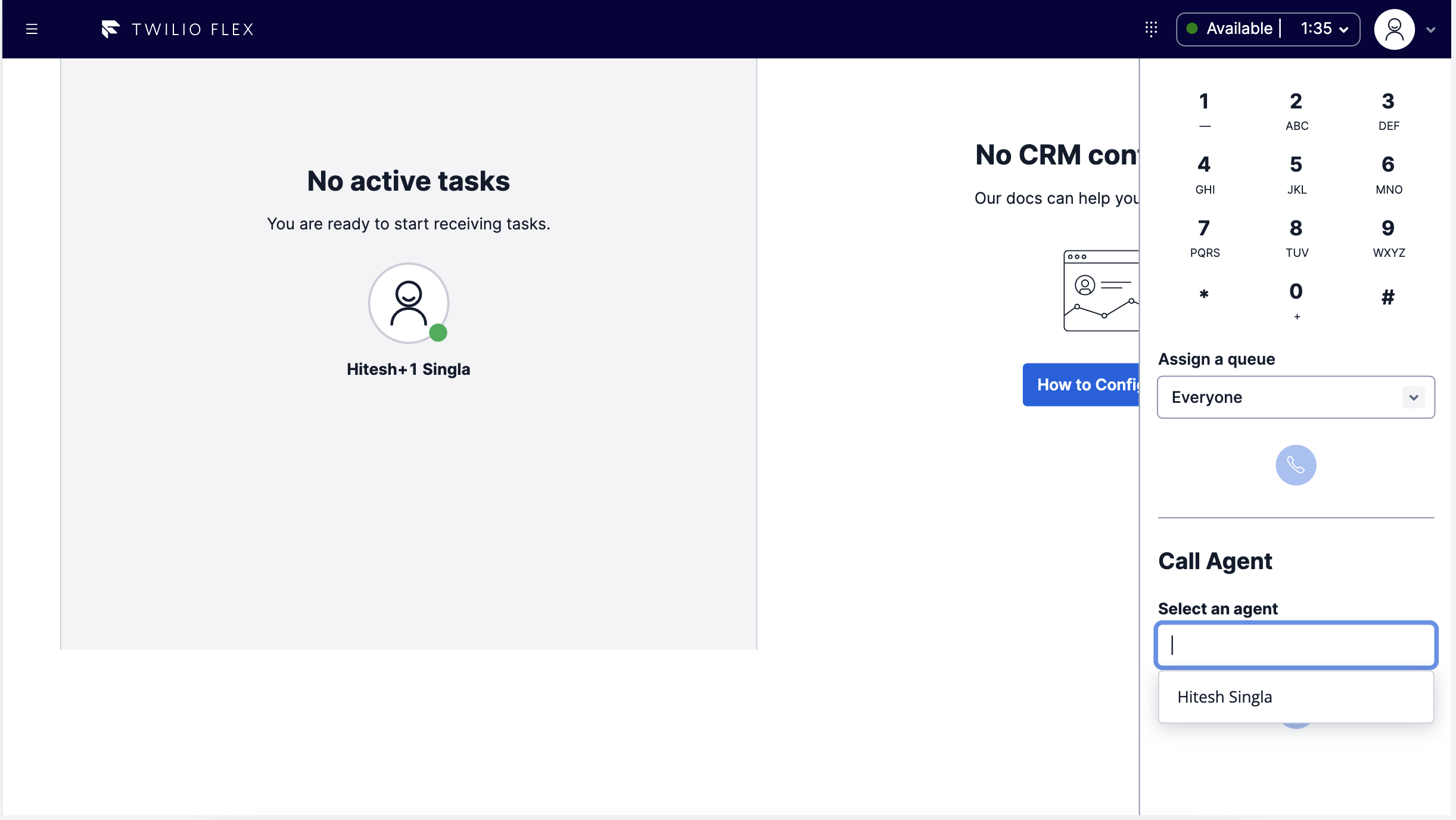 Plugin Thumbnail - Dialpad Addon - Internal Call
